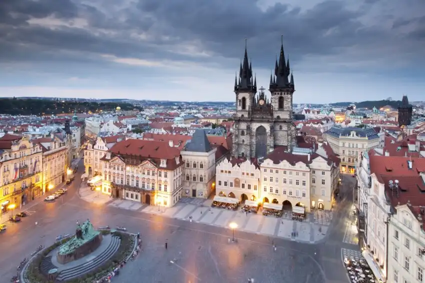 Praga: Chiesa di Santa Maria di Tyn